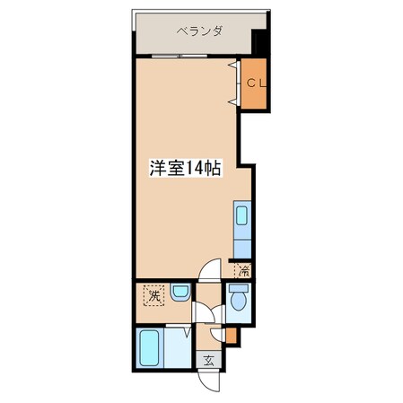 ノースコート新橋の物件間取画像